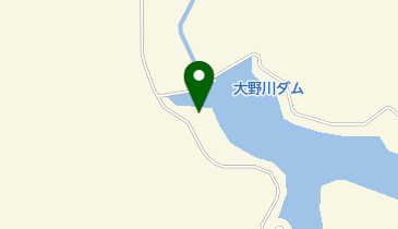 新潟県大野川ダム管理所の地図画像