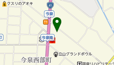 極真会館小井道場富山本部の地図画像