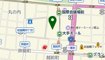 カームフラワースクールパケ・ドゥ富山校の地図画像