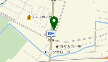 フォトスタジオなかだの地図画像