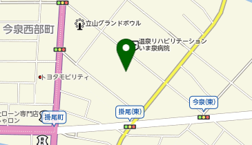 グループホームいずみの家の地図画像