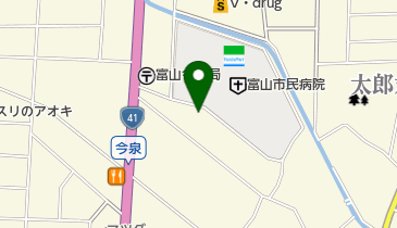 グリーン今泉薬局の地図画像