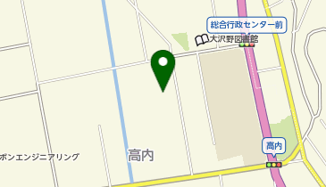 富山市役所 児童館 大沢野児童館の地図画像