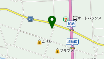 ヘアーサロン髪頭の地図画像