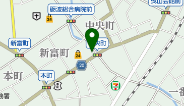 美容室たうんの地図画像