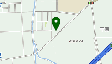 ブラックラインの地図画像