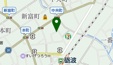 森川写真館の地図画像