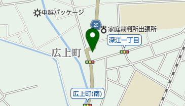 トナミ接骨院の地図画像