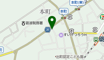 戸出屋釣具店の地図画像