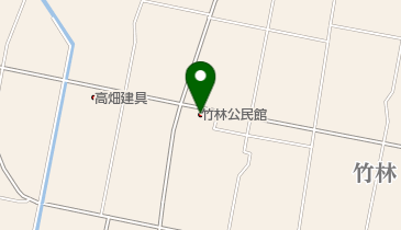 竹林公民館の地図画像