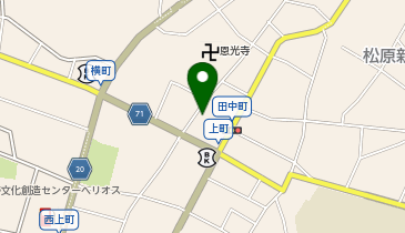 竹田楽器ヤマハ音楽教室福野センターの地図画像