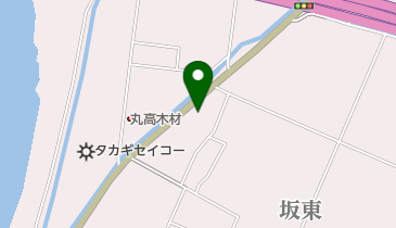 有限会社坂東自動車の地図画像