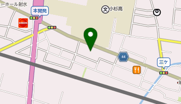 オートスター射水店の地図画像
