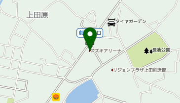 Fシステム上田店の地図画像