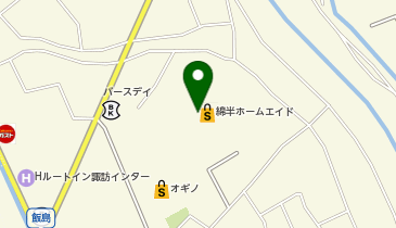プラスワン諏訪店の地図画像