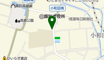 諏訪市消防団 第4分団本部の地図画像