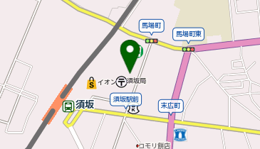 長野県労働金庫 須坂支店の地図画像