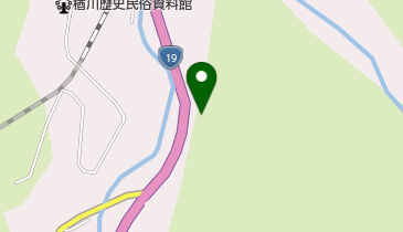 長野県奈良井発電所の地図画像