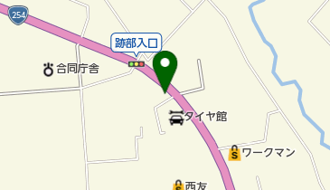 柳久金物店の地図画像