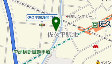 ポレスター佐久平 管理員室の地図画像