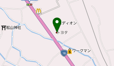 長野トヨタ自動車株式会社 更埴店の地図画像