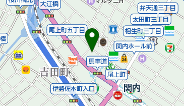 メナードフェイシャルサロンポートヴィラの地図画像