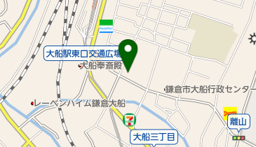 宗教法人幸福の科学鎌倉支部の地図画像