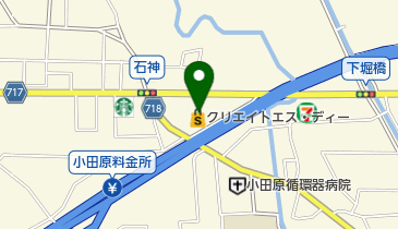 クリエイトエス・ディー小田原矢作店薬局の地図画像