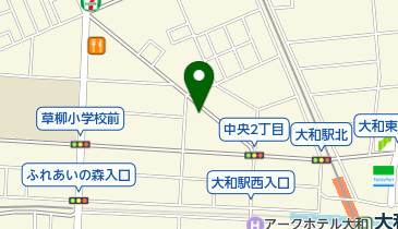 まごころ弁当の地図画像