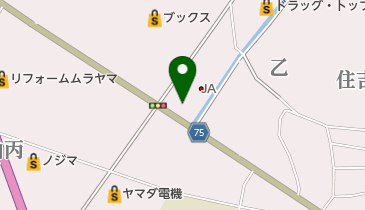 美容室とまとはうすの地図画像