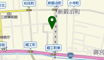 橋本理容店の地図画像
