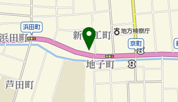 ヘアークリエイト・カメダの地図画像
