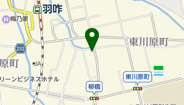 羽咋珠算学習道場の地図画像