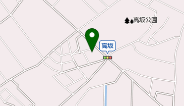 高坂公民館の地図画像