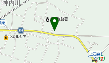 浅川電機商会の地図画像