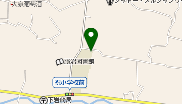 甲州市 祝ふれあい親子館の地図画像