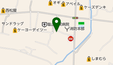 ラブーム美容室の地図画像