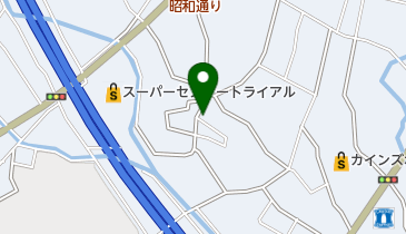 ドクターケーニッヒ甲府昭和の地図画像