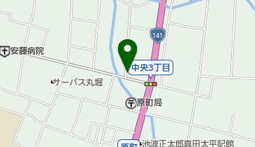 モイスティーヌ上田中央サロンの地図画像