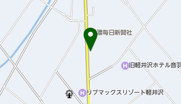 ブライダルサロンチュチュ軽井沢の地図画像