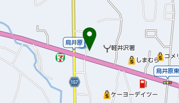 美容室クリークの地図画像