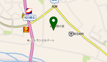 小布施町 デイサービスセンターの地図画像