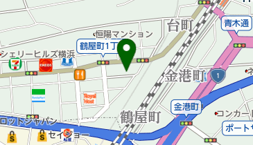 鶴一家の地図画像