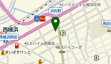 株式会社コンセック横浜営業所の地図画像