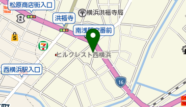 ローレル動物病院の地図画像