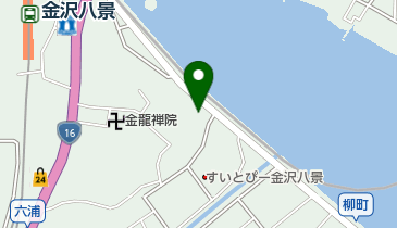 八景弁当の地図画像