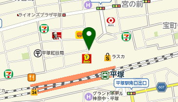 ナックキッズの地図画像