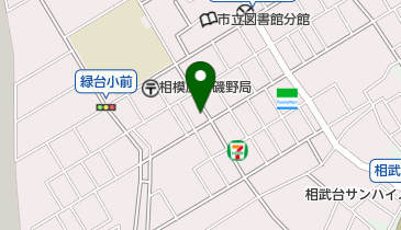 接骨院慈佑館の地図画像