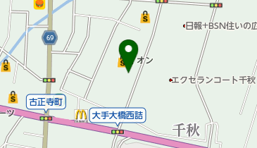 有限会社アウトバーン保険物語長岡店の地図画像