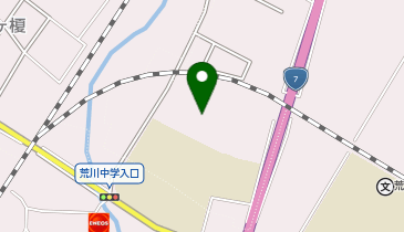 村上市スポーツ施設荒川総合体育館の地図画像